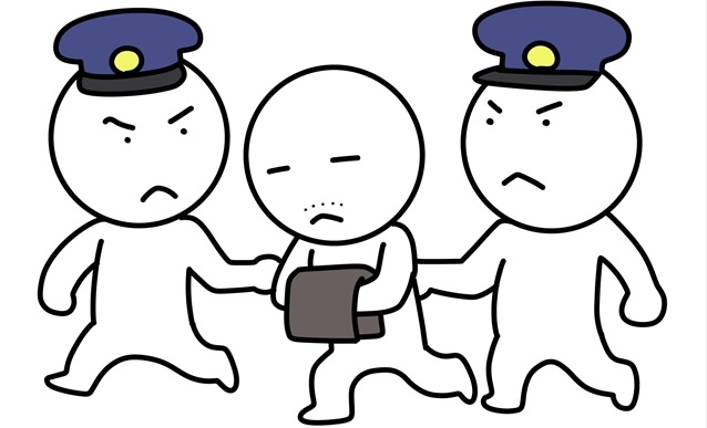 マンション内で全裸男がうろうろ